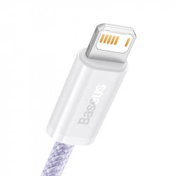 Cablu USB pentru seria Lightning Baseus Dynamic 2, 2.4A, 1m (violet) - Img 2