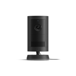 Camera de exterior Ring Plus plug in, neagra