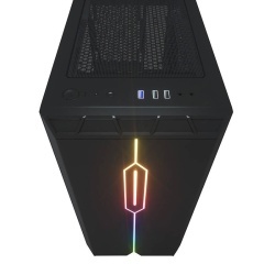 Carcasa computer Darkflash DLM23 LED, neagra - Img 7
