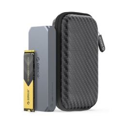 Carcasă de protecție Orico M2PH04 pentru unitate M.2 2280 - Neagră - Img 5