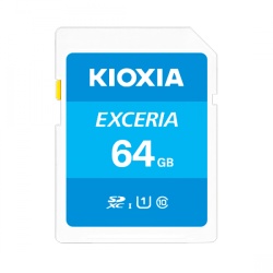 Card Memorie SDHC KIOXIA Exceria, 64Gb, Clasa 10 / UHS-1 U1