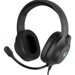 Casti cu fir Genesis Neon 213 RGB negru