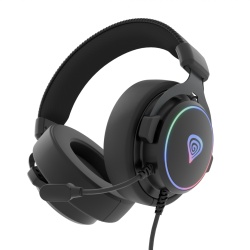 Casti cu fir Genesis Neon 764 negru - Img 9
