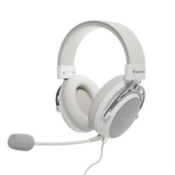 Casti cu fir Genesis Toron 301 alb - Img 2