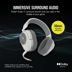 Casti Gaming Corsair HS55 WIRELESS-WHITE - Img 11