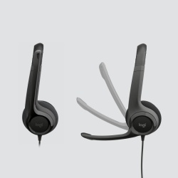 Casti Logitech H390 cu microfon, negru - Img 5