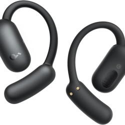 Casti True Wireless Anker SoundCore AeroFit 2, Hi-Res Audio, IP55, Autonomie 42H, Bluetooth 5.4, Traducere in Timp Real, Negru