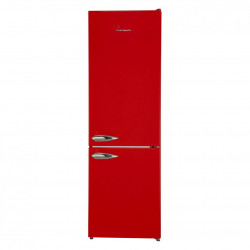 Combina frigorifica Fram FC-VRL268RDF+, 268l, Clasa F, Lumina LED, Super congelare, Dezghetare automata frigider, H 170 cm, Rosu