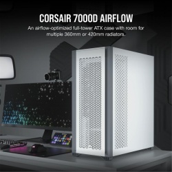 CR Case 7000D AIRFLOW Full-Tower White - Img 6