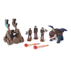 CUM SA ITI DRESEZI DRAGONUL INCERCAREA FLACARII SET DE JOACA CATAPULTA EXPLOZIE SI DRAGONUL GRONCKLE - Img 3