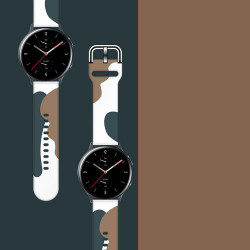 Curea de schimb Moro pentru Samsung Galaxy Watch 42mm camo negru (1) - Img 2