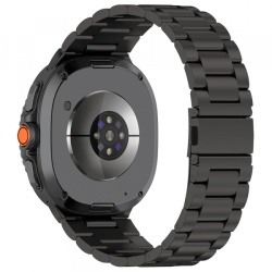 Curea Techsuit W010 pentru Samsung Galaxy Watch 8 Classic / Watch8 44mm / Watch 8 40mm, Neagra