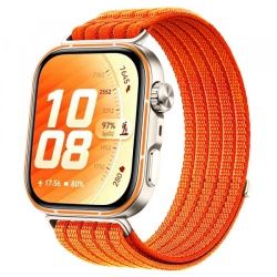Curea Techsuit W085 pentru Huawei Watch Fit 5, Portocalie