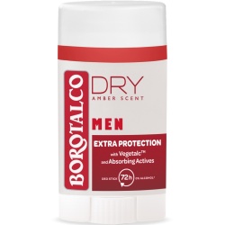Deodorant Stick Antiperspirant Borotalco Men Dry Amber, 40 ml