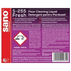 Detergent profesional Sano Floor S-255 pentru pardoseli, 4l - Img 2