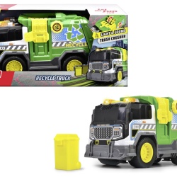 DICKIE CAMION DE RECICLARE CU LUMINI SI SUNETE 30CM - Img 2