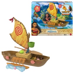 DISNEY PRINCESS SET BARCA CANOE A LUI MOANA SI AVENTURI IN OCEAN 38CM - Img 3