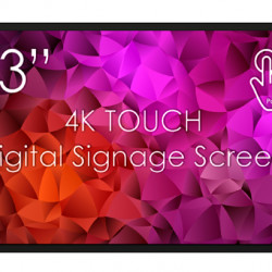 Display LED 43" cu touch 4K 24/7 Profesional SWEDX SDST43K8-01