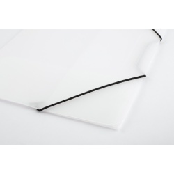 Dosar Typec Home, A4, transparent, cu elastic, set 6 bucati - Img 2