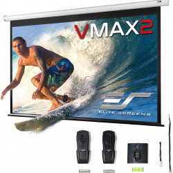 Ecran proiectie electric, perete/tavan, 305 x 229 cm, EliteScreens VMAX150XWV2, format 4:3, trigger 12V