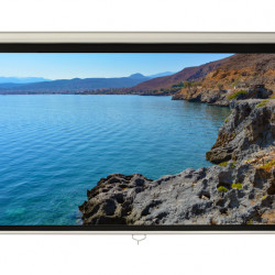 Ecran proiectie perete/tavan Blackmount, marime vizibila: 260cm x146cm, Format 16:9