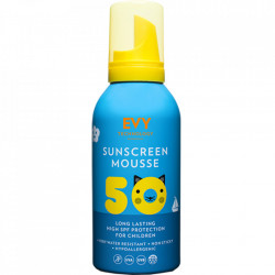 EVY TECHNOLOGY Sunscreen Mousse Crema de fata si corp spuma cu SPF 50 Copii 150 ml