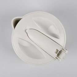 Fierbător Electric Pliabil din Silicon BL03, Capacitate 600 ml, 600W, Alb/Gri, Ideal pentru Călătorii și Acasă - Img 5