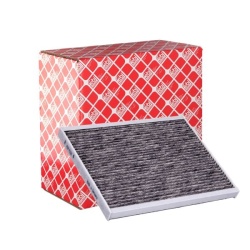 Filtru habitaclu cu carbon activ FEBI compatibil Fiat Doblo, Doblo Cargo, Fiorino, Fiorino/minivan, Grande Punto, Punto