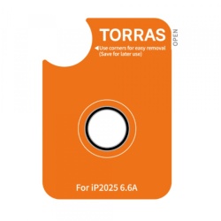 Folie de protectie Camera Spate Torras Lensguard pentru Apple iPhone 17 Air, Sticla Securizata, Neagra