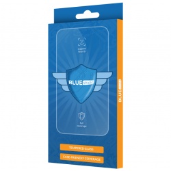 Folie de protectie Ecran BLUE Shield pentru Oppo A98, Sticla Securizata, Full Glue, Case Friendly, Neagra