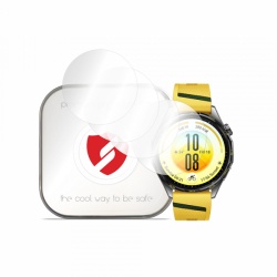 Folie Protectie Smart Protection Premium Classic pentru Huawei Watch GT 7 46mm, Plastic, Set 4 bucati