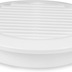 Grilă de Ventilație Rotundă din Plastic cu Protecție Împotriva Insectelor, Diametru 125 mm, Alb - Img 5