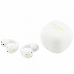Handsfree Bluetooth Guess Mini Classic, TWS, Alb