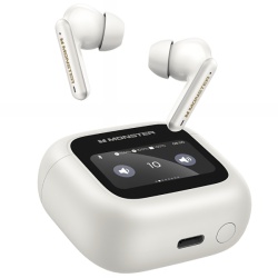 Handsfree Bluetooth Monster TH300, TWS, Alb