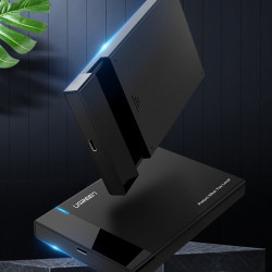 Hard disk extern Ugreen Carcasa SSD HDD SATA 2,5 "USB 3.2 Gen 1 (5 Gbps) Cablu USB Type C + 0,5 m negru (US221 50743) - Img 8