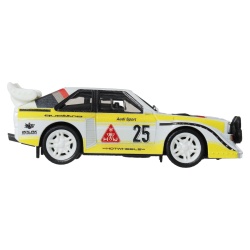 HOT WHEELS MASINUTA METALICA CU SISTEM PULL BACK AUDI SPORT QUATTRO S1 E2 HW TORQUE SCARA 1 LA 43 - Img 2