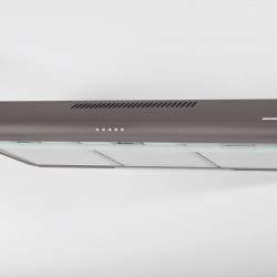 Hota traditionala Heinner HCH-490-BRW, 2 motoare, Putere de absorbtie 304.5 m3/h, Lumina LED, 3 trepte de viteza, 90 cm, Maro - Img 2