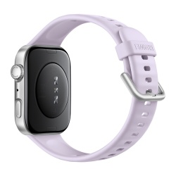 Huawei Watch Fit 4 Silver Curea Purple Fluoroelastomer Strap - Img 4