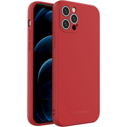 Husa Capac Spate Color Rosu APPLE Iphone 12 Pro Max