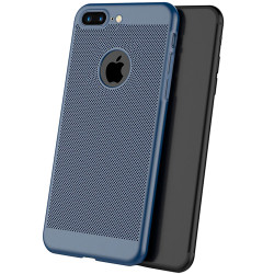 Husa Capac Spate Dot Albastru Apple iPhone 7 Plus, iPhone 8 Plus