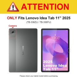 Husă de Protecție Fintie Slim Translucent pentru Lenovo Idea Tab 11 Inch (2025) și Tab K11 Gen 2 (Modele TB-336FU / TB-336ZU), Spate Mat Translucid, Suport pentru Stylus, Design Ușor și Ergonomic - Img 8