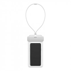 Husa impermeabila pentru telefon Baseus AquaGlide (alba) - Img 2