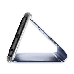 Husa Lemontti Clear View compatibila cu Huawei P Smart Z, Negru - Img 3