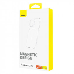Husa magnetica pentru telefon pentru iP 14 Pro Max Seria Baseus OS-Lucent (transparenta) - Img 3