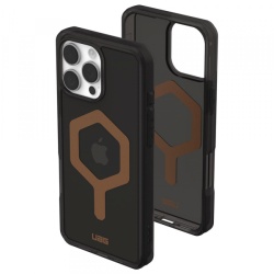 Husa MagSafe pentru Apple iPhone 16 Pro Max, Urban Armor Gear, Plyo, Maro