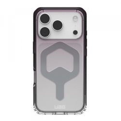 Husa MagSafe pentru Apple iPhone 17 Pro, Urban Armor Gear, Plyo, Neagra Transparenta