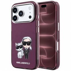 Husa MagSafe pentru Apple iPhone 18 Pro Max / 17 Pro Max, Karl Lagerfeld, IML KC Bodies Sketch Print, Visinie