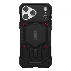 Husa MagSafe pentru Apple iPhone 18 Pro Max / 17 Pro Max, Urban Armor Gear Kevlar, Monarch Pro, Neagra
