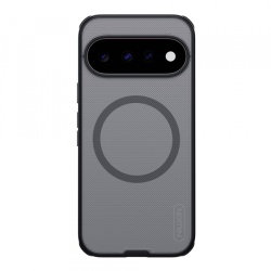 Husa MagSafe pentru Google Pixel 11, Nillkin, Super Shield Pro, Neagra Transparenta Satinata