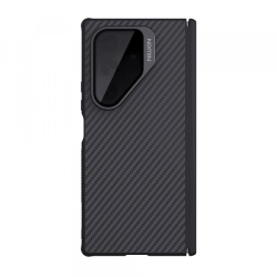Husa MagSafe pentru Samsung Galaxy Z Fold7 F966, Nillkin, CarboProp with Transparent Black Lens Cover, Neagra